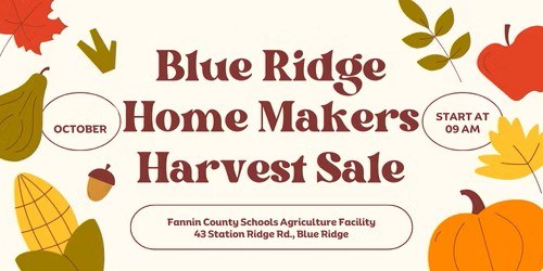 Fannin County Schools Agriculture Facility: Harvest Sale of Blue Ridge