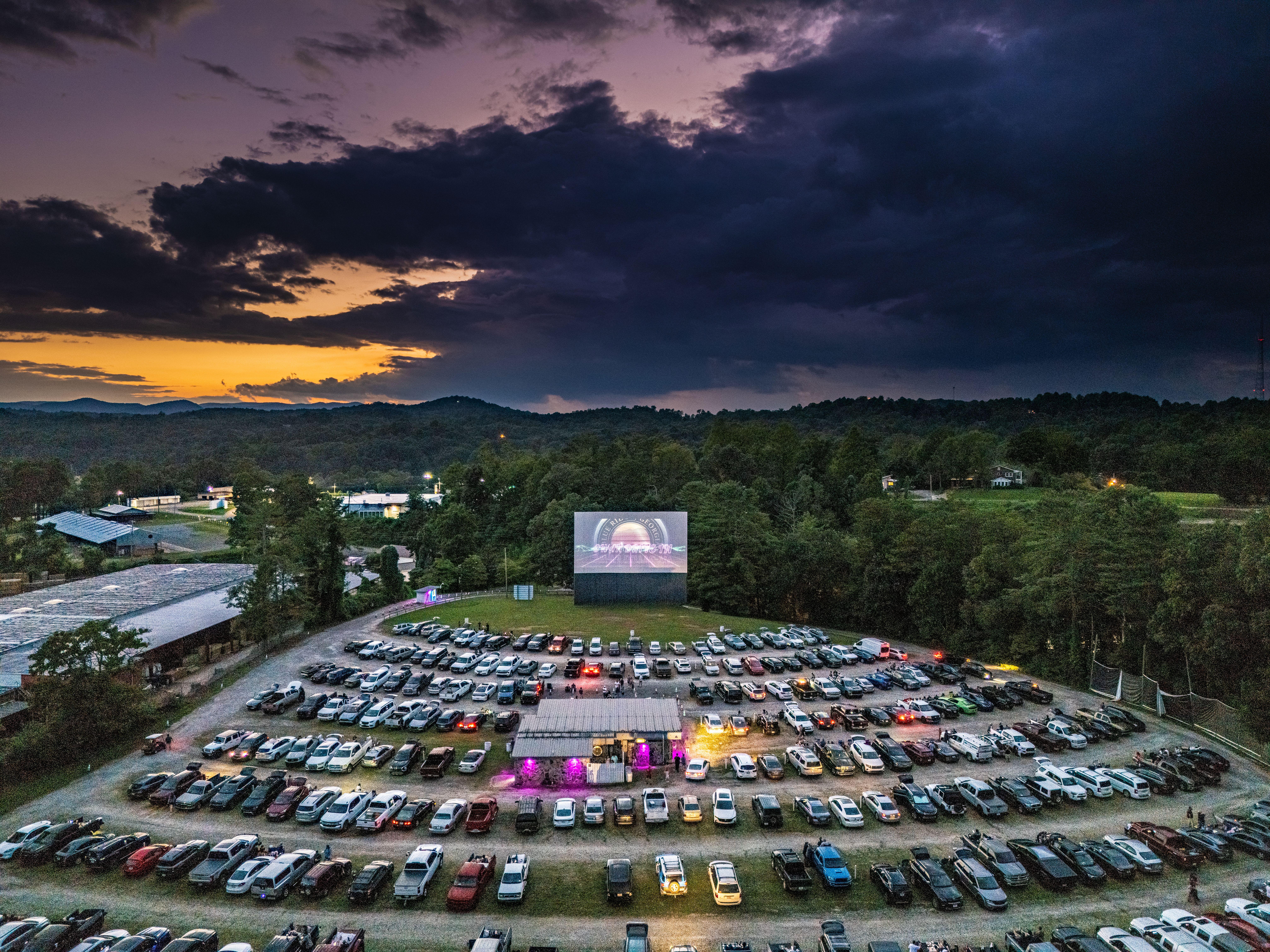 Swan Drive-in Movie Theater - Now Showing